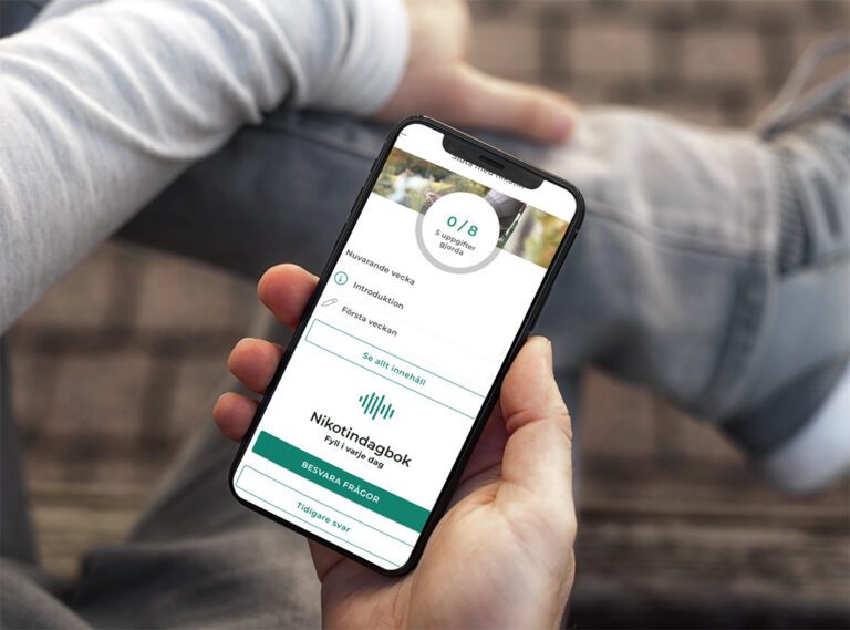 Sluta med nikotin, snus