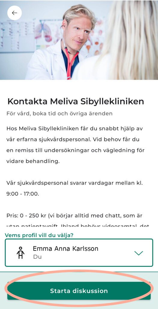 3. Starta i appen