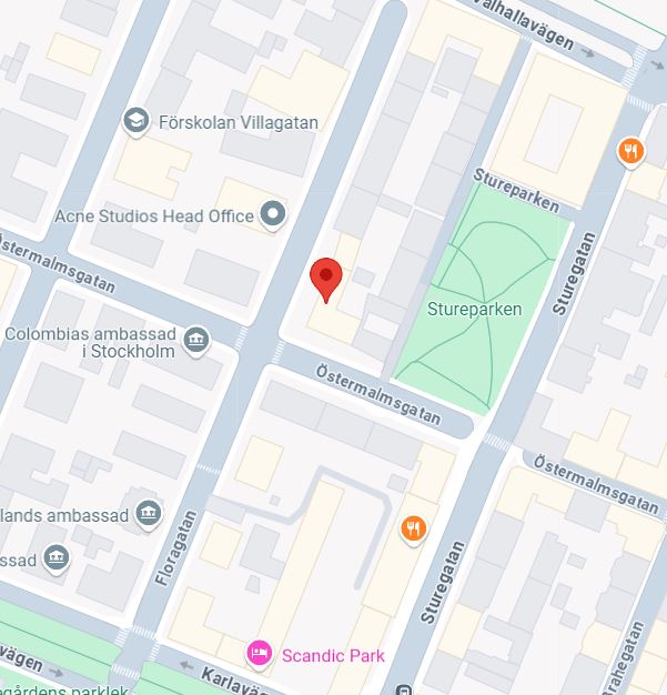 Karta Considra Östermalm