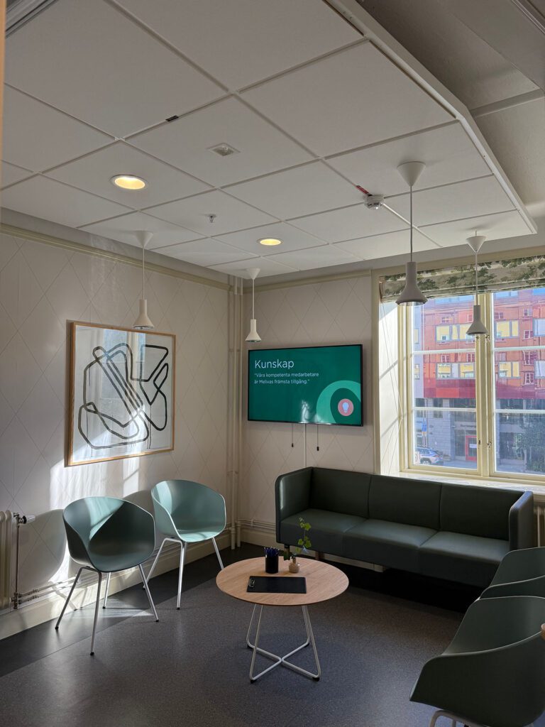 Väntrum Gyn Läkarvillan
