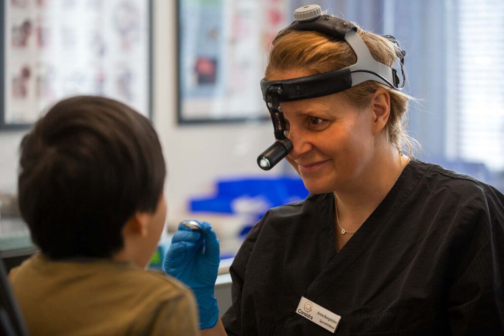 Specialistvård Öron-näsa-hals