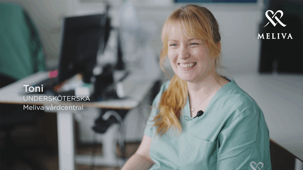 Toni, undersköterska och verksamhetskoordinator